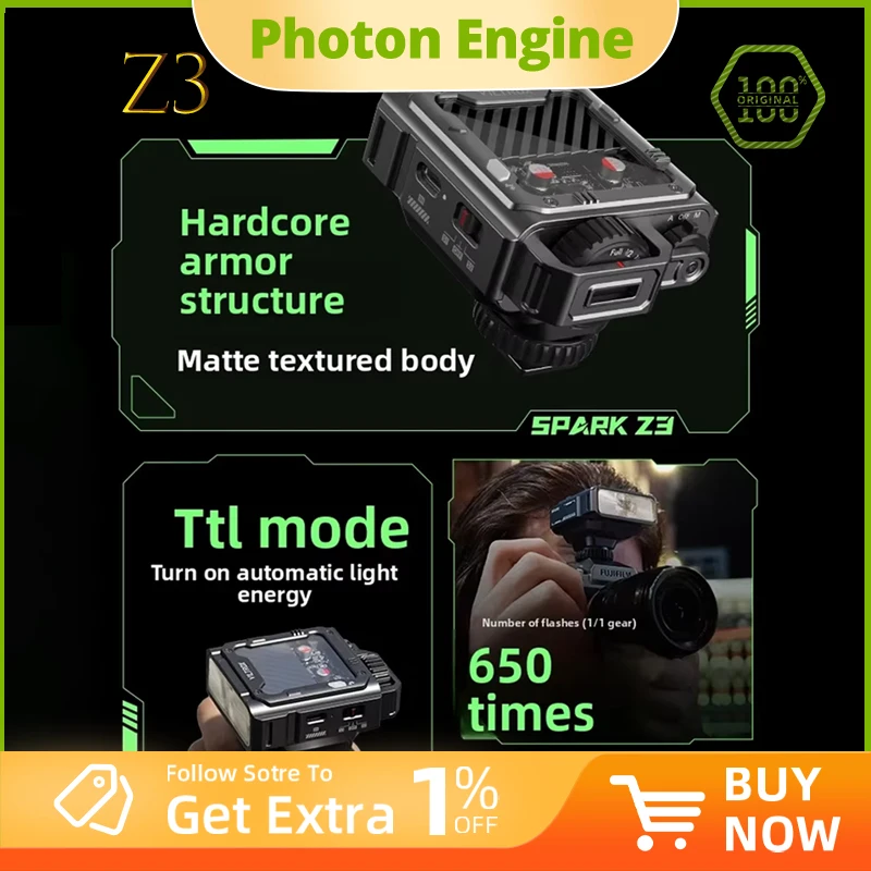 

Viltrox Z3 TTL вспышка на камере 26 Вт GN16 7-скоростная камера управления Speedlite для портретной съемки на открытом воздухе для камер Fuji