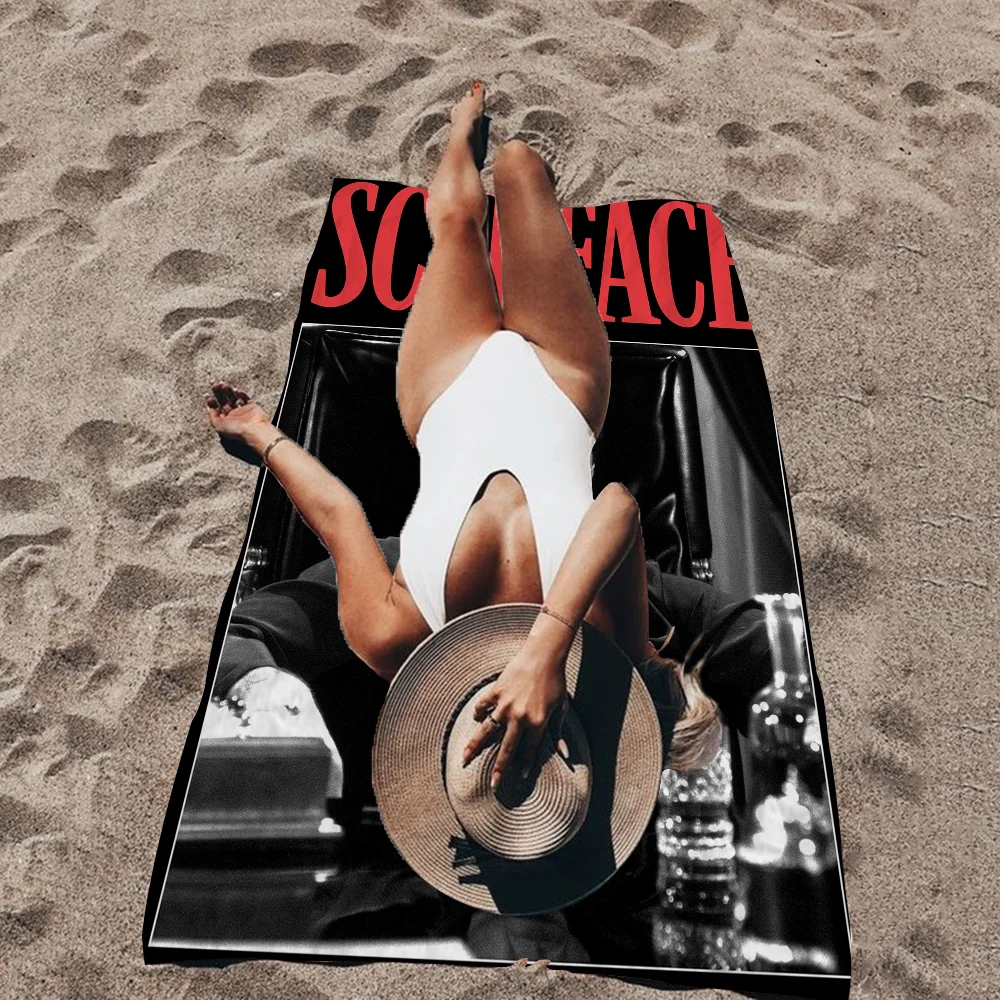 منشفة حمام سكارفيس الكلاسيكية للأطفال ، ستوكات ، لينة ، امتصاص الماء ، تنفس ، الكرتون ، الشاطئ ، الزخرفية #4