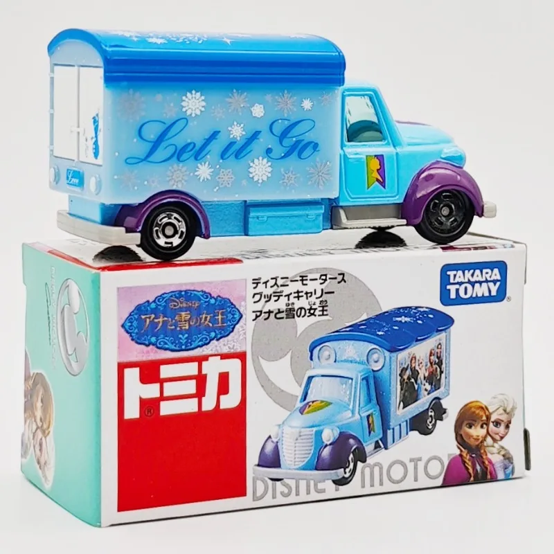 TAKARA TOMY Tomica DISNEY MOTORS Frozen Elsa Truck Alloy Toy Motor Vehicle Diecast Metal Model Gifts