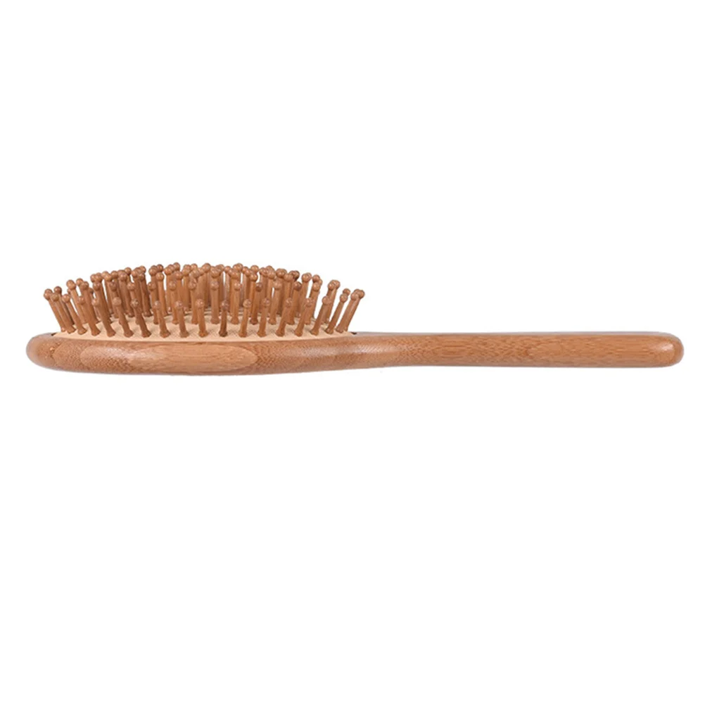 1Pcs Bamboo Airbag Brush Scalp Massage Anti Static Hairbrush Portable Comb for Healthy Hair Portable Comb
