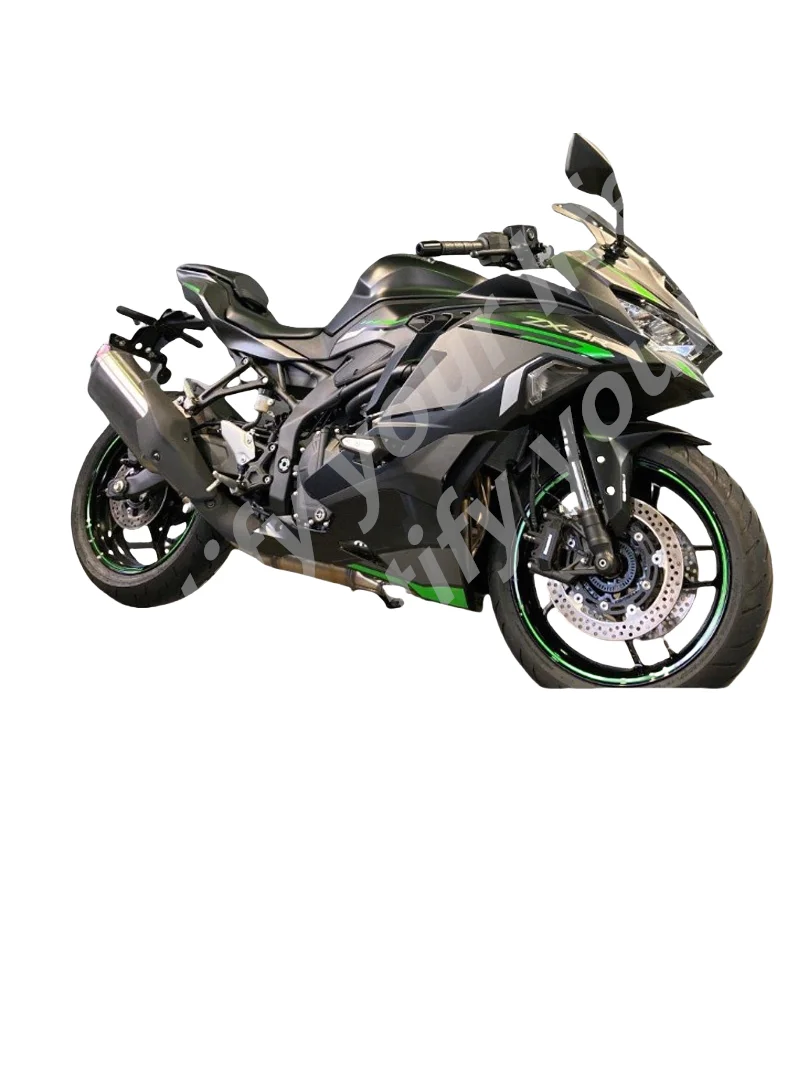 

Injection Fairing Set ZX4R 2019 2020 2021 2022 2023 Motorcycle Aftermarket Fairings Kit for Ninja ZX25R bodyshell grey green