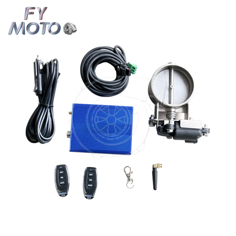 Exhaust Valve Flap Control + Electric Control Box For Exhaust Catback Downpipe