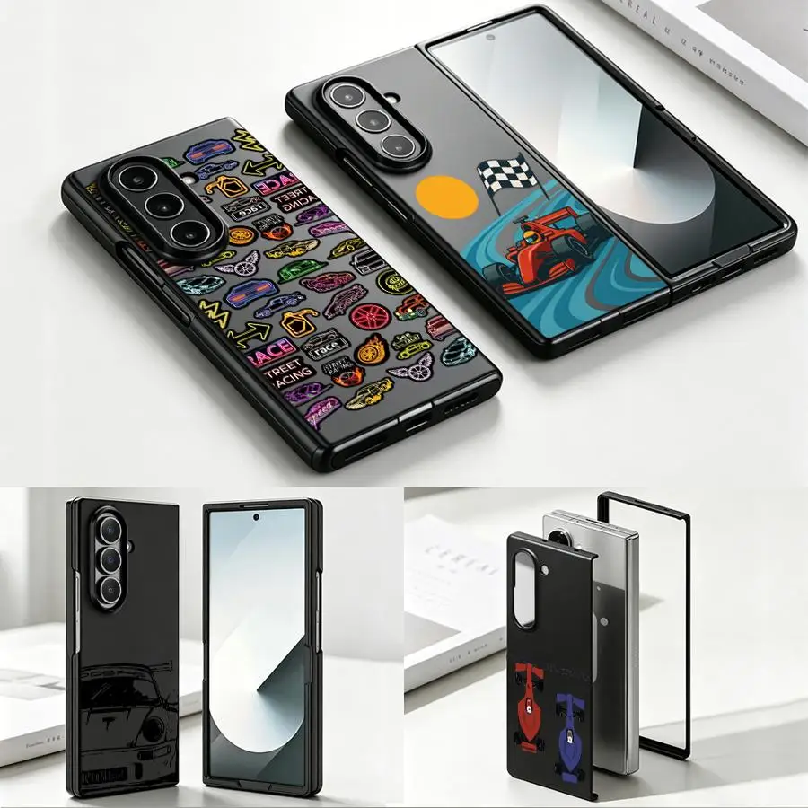 Car Sticker Set Phone Shell Case for Samsung Galaxy Z Fold 8 Ultra ZFold6 Z Fold8Ultra ZFold7 Z Fold 7 6 3 ZFold4 ZFold5