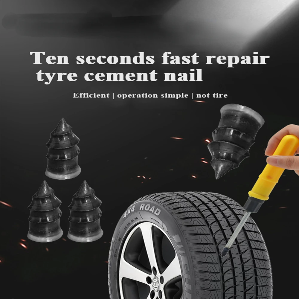 Motorcycle Vacuum Tyre Repair Nail 20/40pcs Tubeless Tire Puncture Repair Tools for Car Truck Scooter Bike