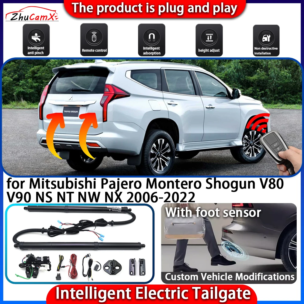 

Smart Powered Tailgate System for Mitsubishi Pajero Montero Shogun V80 V90 NS NT NWNX 2006-2026 Automatic Intelligent Trunk Lift