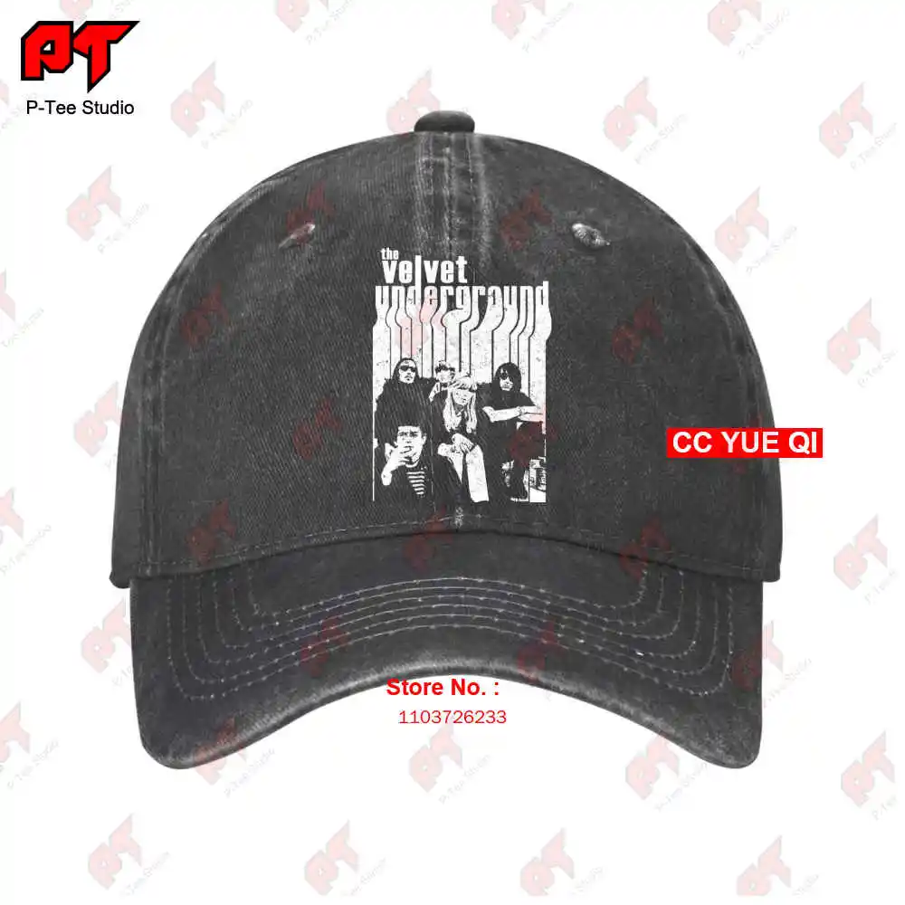 

The Velvet Underground Nico Band Group Distress Photo Baseball Caps Truck Cap VJDH