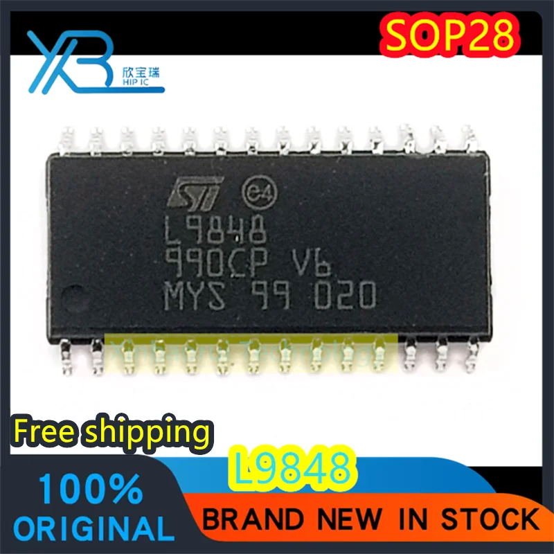 

(3/30 pieces) L9848 SOP28 Automotive BCM Computer Board, Common Chip 100% Brand New Good Quality Original IC Free Shipping