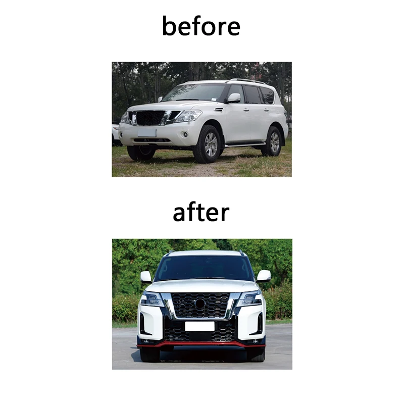 for  Car facelift bodykit Car Modification Parts Body Kit For 2010-2019 TO 2022 NISSAN PATROL NISMO BODY KIT