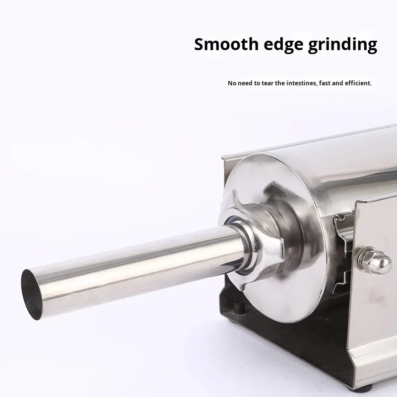 High Efficiency Manual Horizontal Stainless Steel Sausage Stuffer