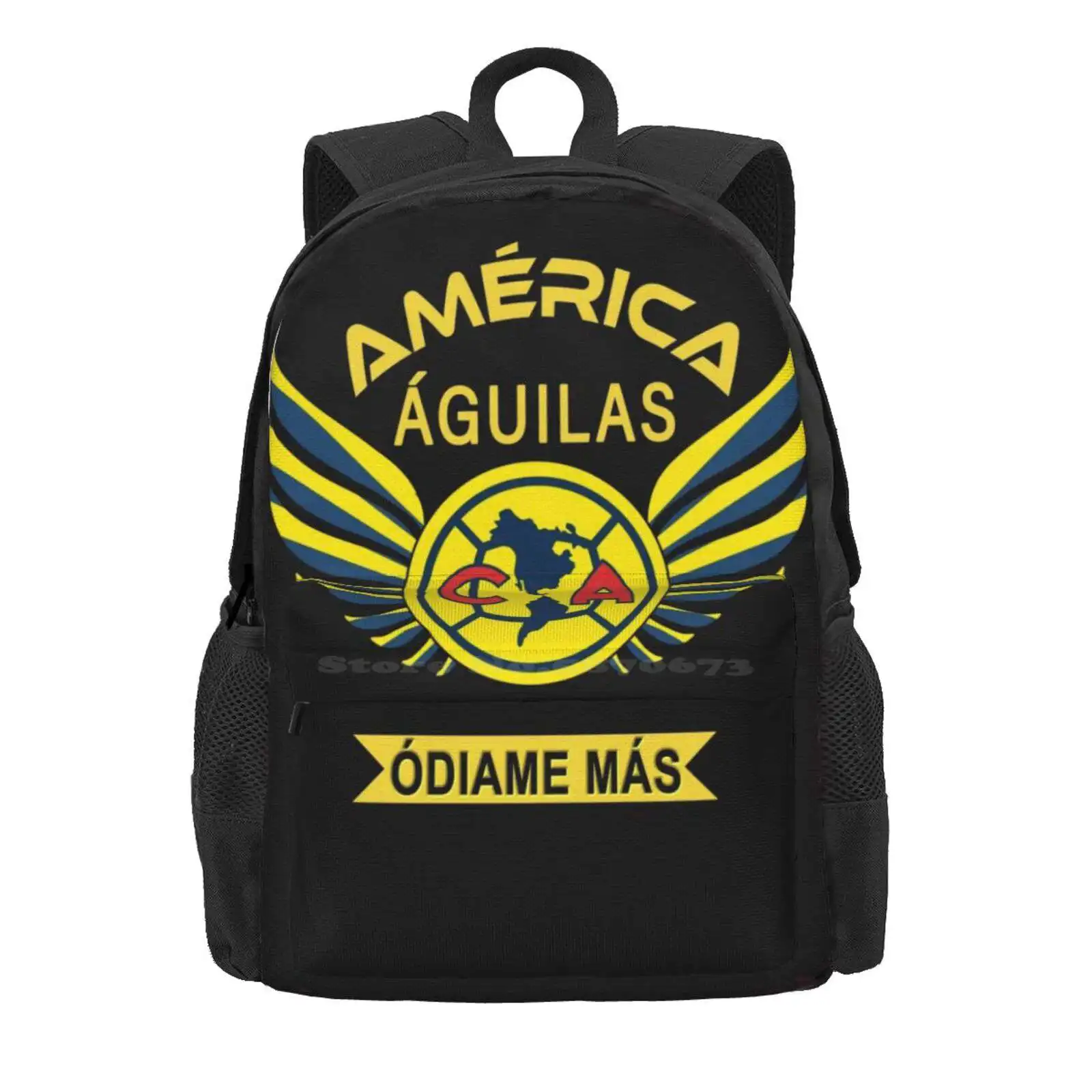 Aguilas Del America Odiame Mas Club America Futbol Mexicano Liga Mx Hot Sale Schoolbag Backpack Fashion Bags Aguilas Del