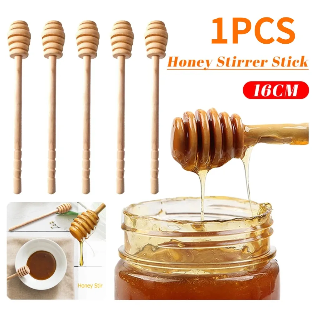 1PCS Wooden Honey D…
