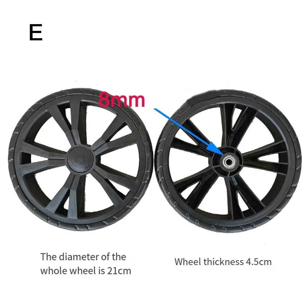 Imagem -04 - Borracha Caster Wheelbarrow Substituição Wheel Tire Design Leve Adequado para Carrinhos e Vagões Caminhão de Mão