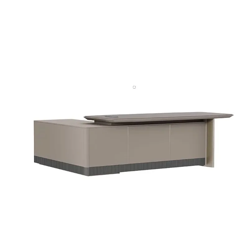 

Durable Boss Desk Modern Atmosphere President Desk Chairperson's Office Large Desk