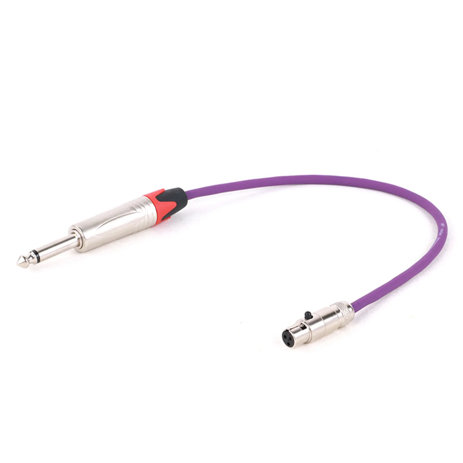 Mini cavi audio XLR Mini XLR 3 pin femmina a 6,35 mm (1/4) jack mono TS maschio per cuffie convertitore Carmera 0,3 M-15 M