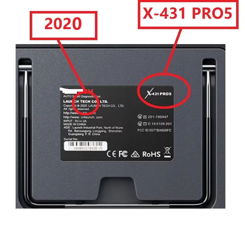 Display For LAUNCH X431 PRO5 2020 LCD Screen With Touch panel Digitizer Repair