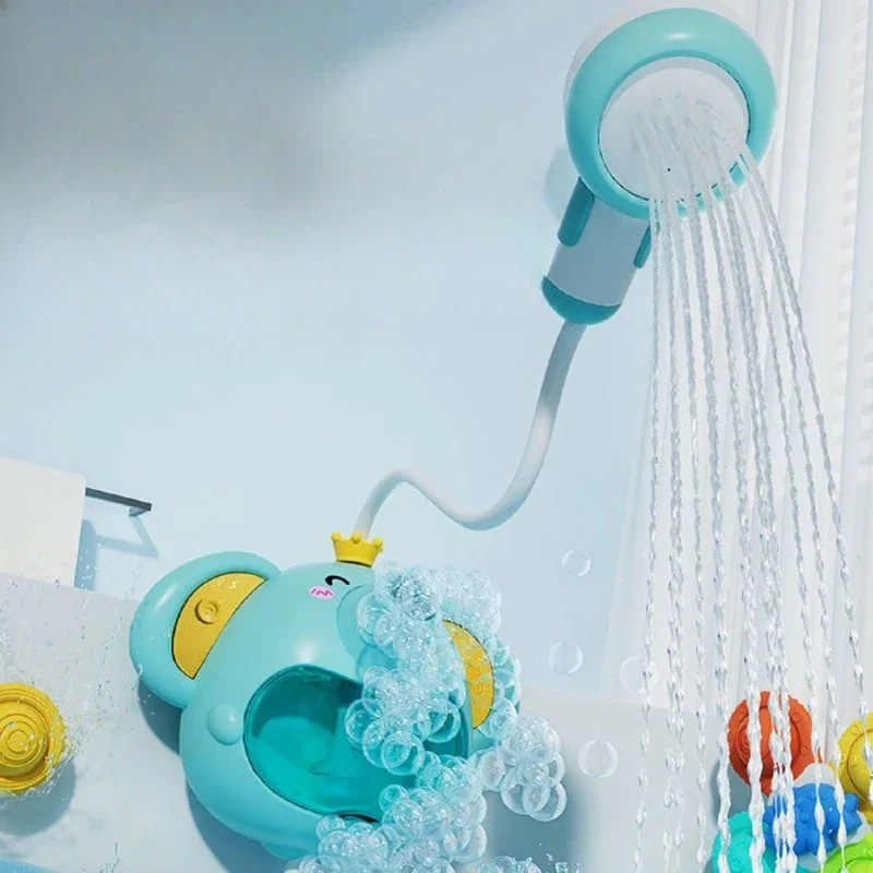 

Baby bath children elephant electric shower baby bath artifact water spray bubble boy girl