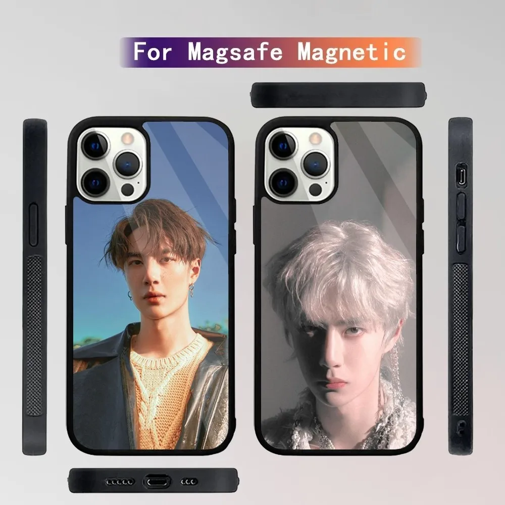 Actor W-Wang YiBo  Phone Case For iPhone 15,14,13,12,11,Plus,Pro,Max Mini Magsafe Magnetic Wireless Charging