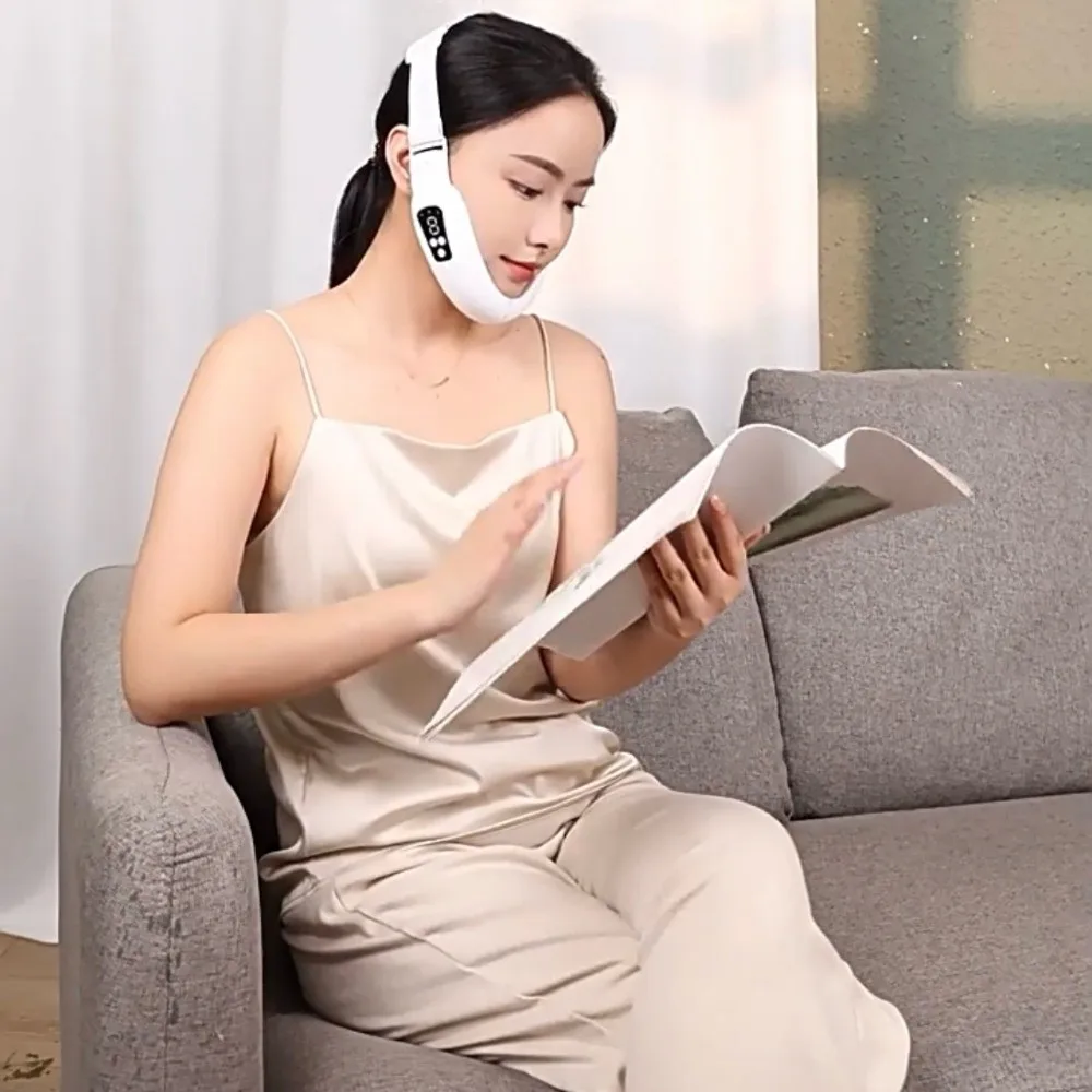 Machine électrique de Lifting du visage en V, masseur de vibrations à Micro-courant, dispositif de Lifting du visage, dispositif de beauté de serrage