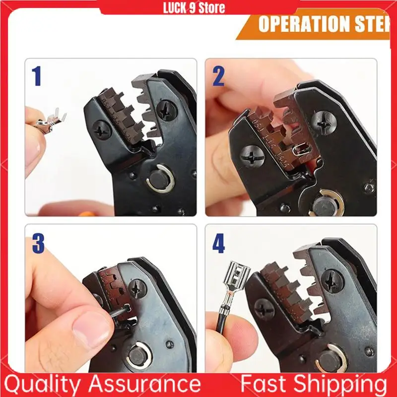 

SN-48B Crimping Pliers Labor-Saving Ratchet Crimping Pliers High-Precision Jaw Line Hand Tool Durable Easy To Use