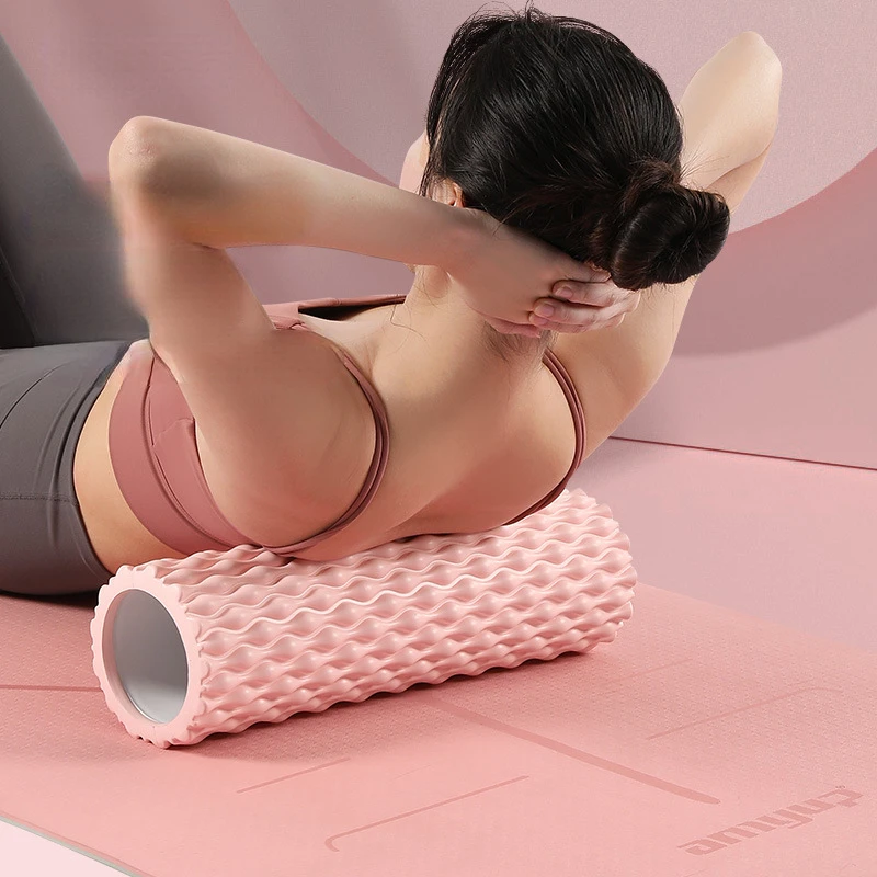 Pilates Yoga Column Exercise Back Leg Massage Roller Foam Roller Fitness Gym Equipment Muscle Relax Workout Tool 10/12/13cm