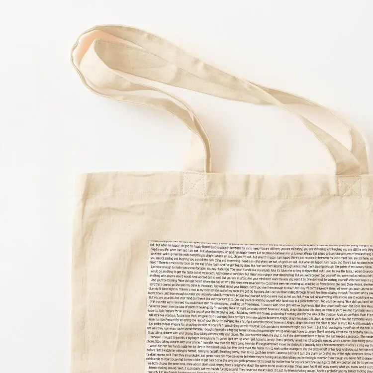 The Front Bottoms Self-TItled Tote Bag tote bags cloth bags Handbags shopper bag women canvas reusable grocery bags