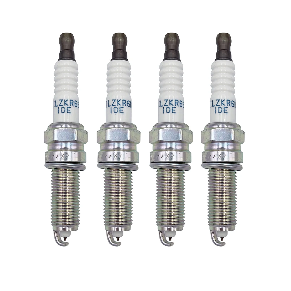 4pcs 1884610060 SILZKR6B-10E Iridium 18846-10060 SILZKR6B10E Spark Plug for Hyundai Accent Veloster Kia Rio