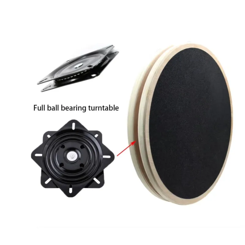 

Fitness Wood Board Training Rotational Disk Portable Pilates Reformers Disk Precision Rotator Discs