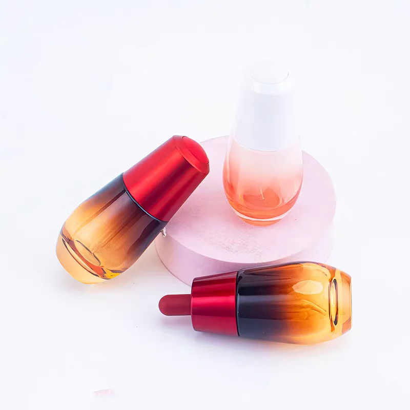 10 ชิ้น 30 มิลลิลิตรแก้วเปล่าขวดน้ํามันหอมระเหย Attar น้ํามันขวดหยด Hydrolat ขวดน้ําหอมเครื่องสําอางค์