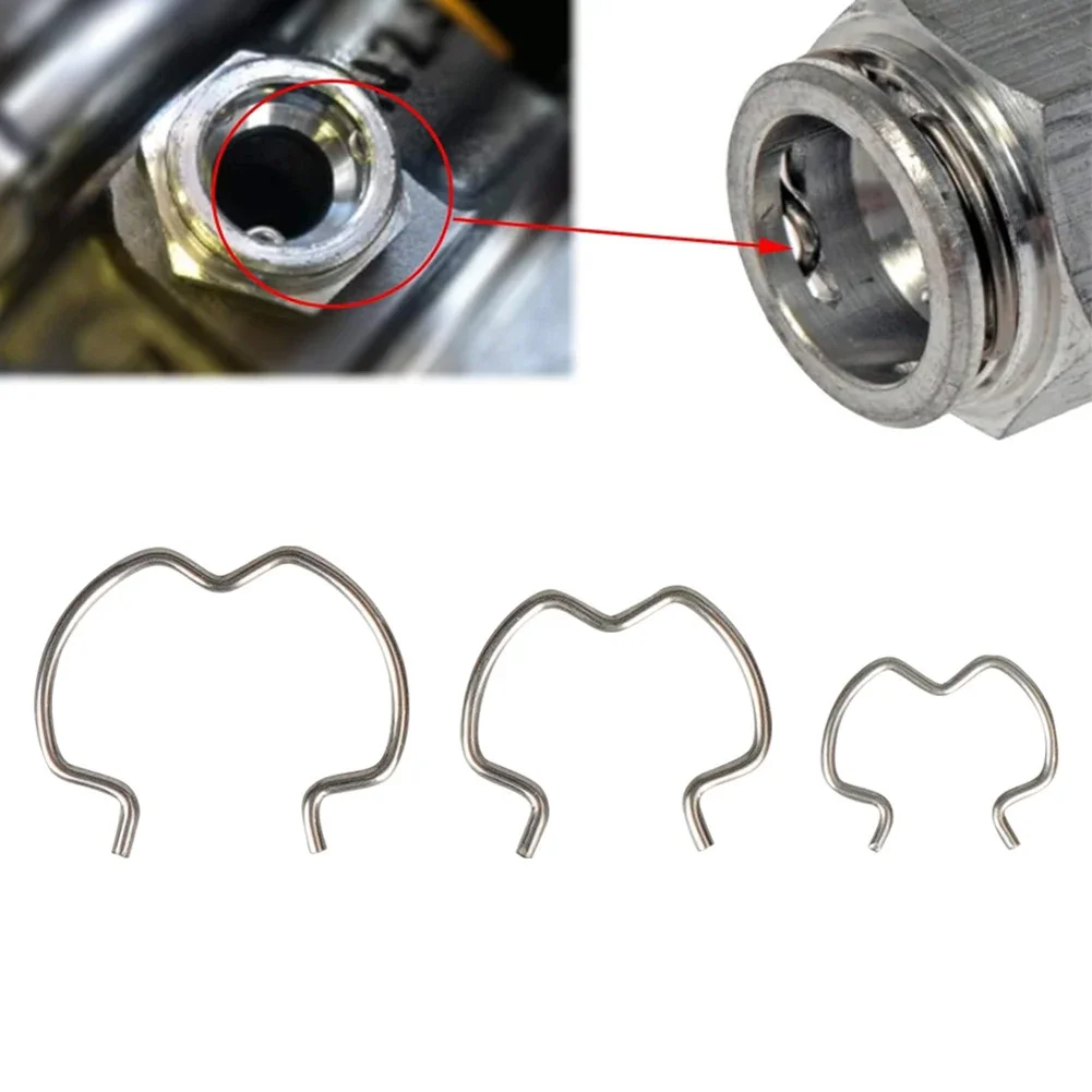 800-801 Quick Connector Clips 6-3/8\'\' 6-1/2\'\' 6-5/8\'\' 3 Different Size Cooler Line Clips 18 Pack Universal Fit