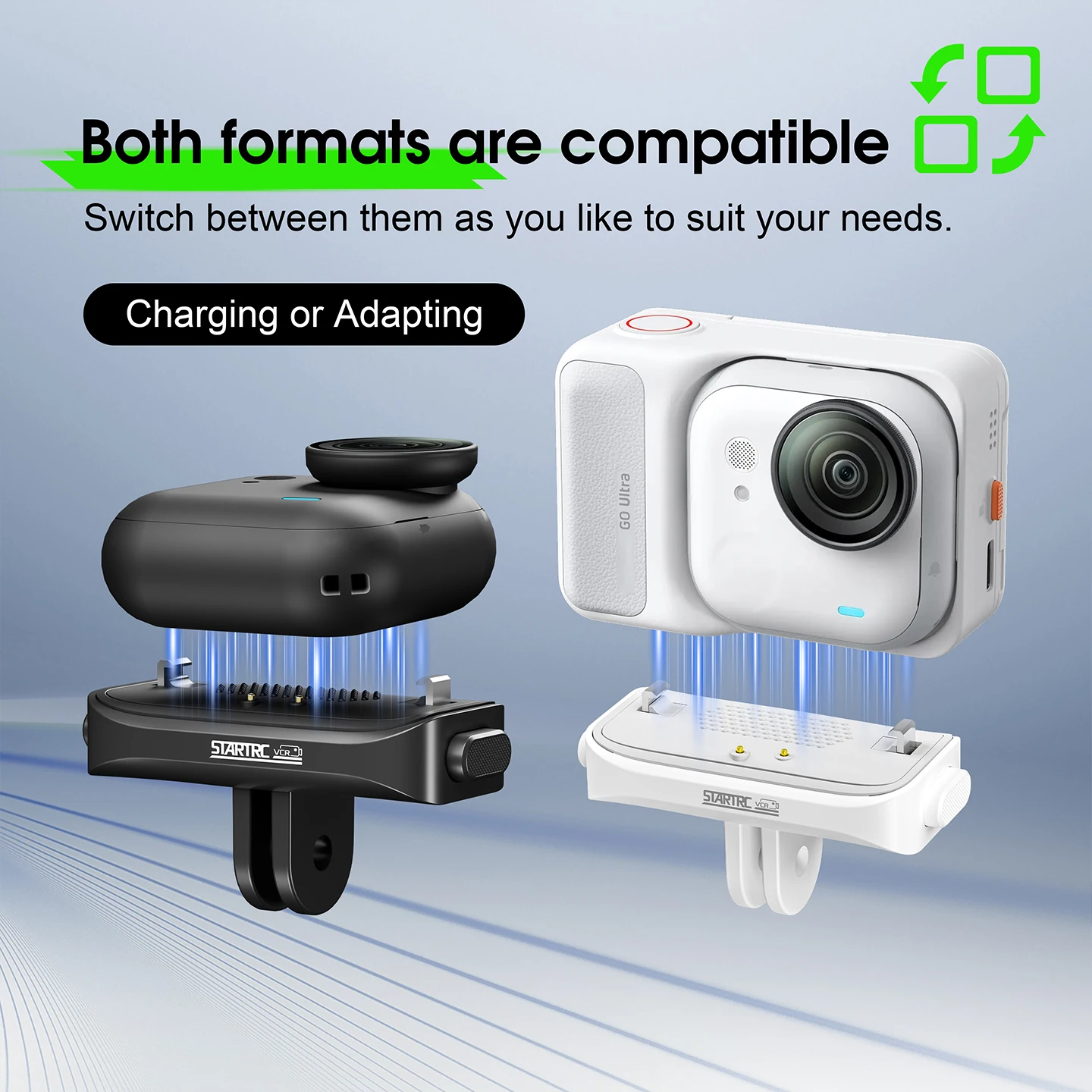�y�Z�[�����z���C�[�d�A�_�v�^�[�N�C�b�N�����[�X�u���P�b�g W �^�C�v C 2 �̒� Insta360 Go Ultra �J�����A�N�Z�T���[�x�[�X�}�E���g�p