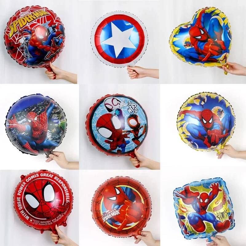 Disney themed Marvel Children's Birthday Collection 18 inch aluminum foil balloons for League of Legends party decorations