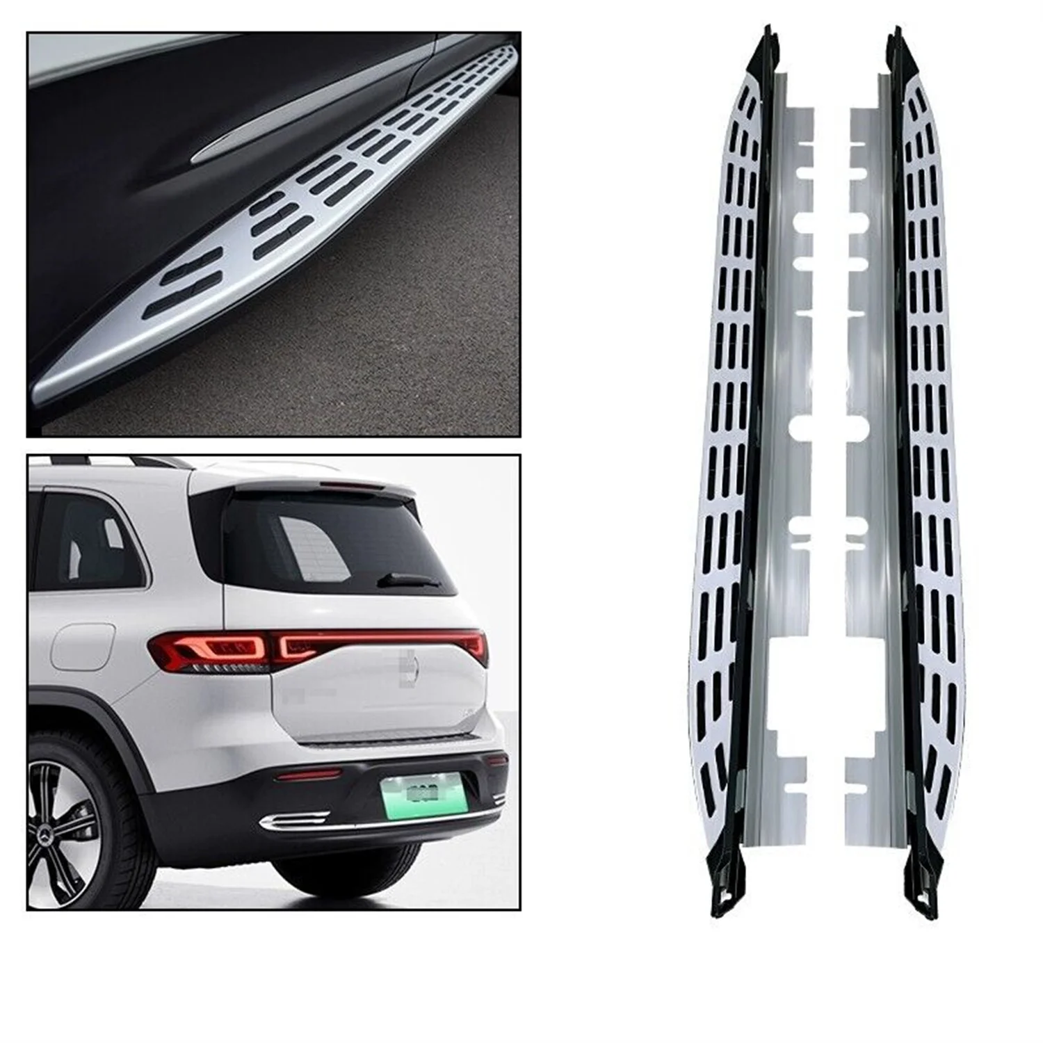 

Fixed Side Step Nerf Bar Running Board Fits for Mercedes EQB SUV X243 2022 2023