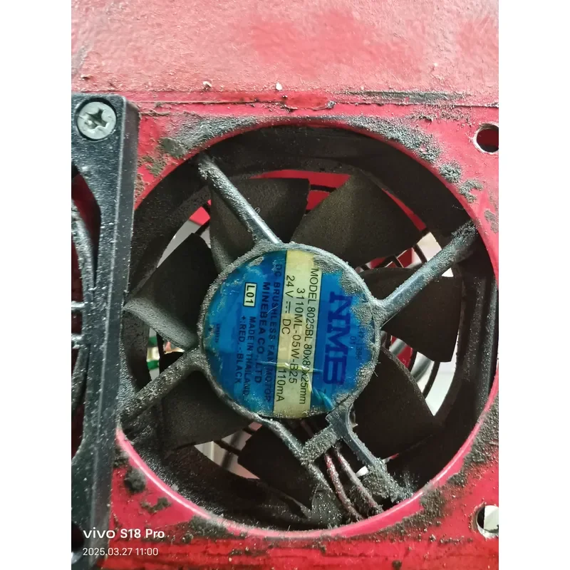 for NMB 8025 24V 3110ML-05W-B25 8cm Inverter Industrial Computer Cooling Fan