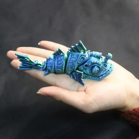 8 best sales 3डी मछली - №3