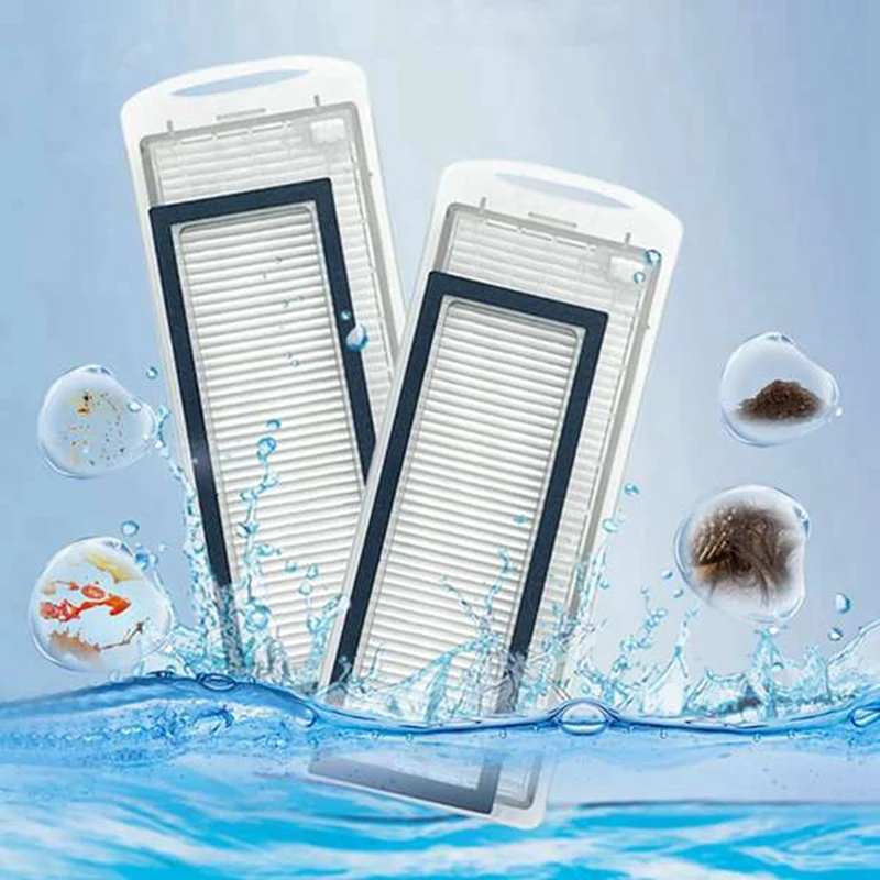 Replacement HEPA Filter Kit For NARWAL T10 Robot Vacuum Cleaner Side Brush Vacuum Filter Mop Cloth Vacuum Cleaner Parts