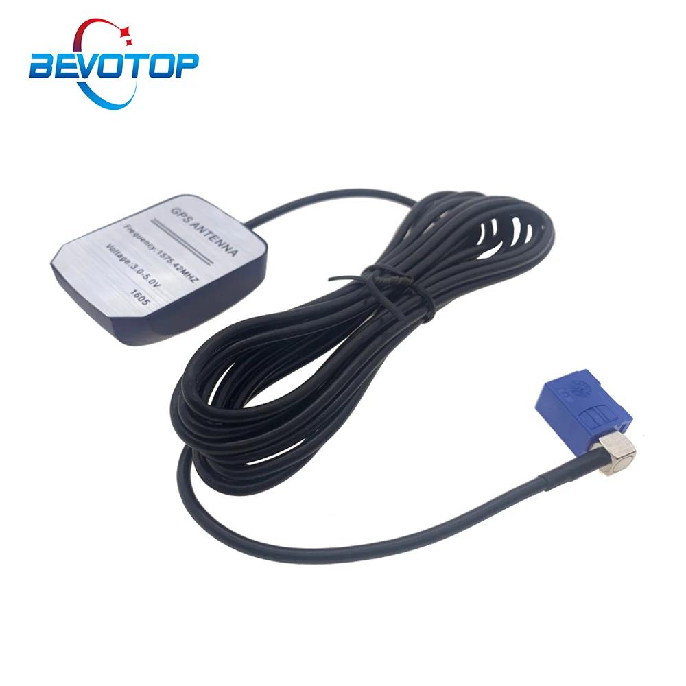 Car GPS Antenna Fakra C Female Right Angle Jack RG174 Cable GPS Position Locate Receiver Antenna Aerial Adapter 2M 3M 5M 7M