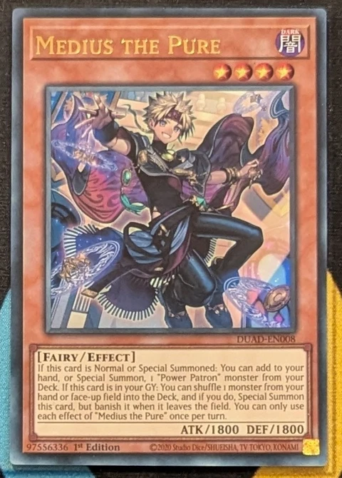 Yugioh KONAMI Duel Monsters DUAD-EN008