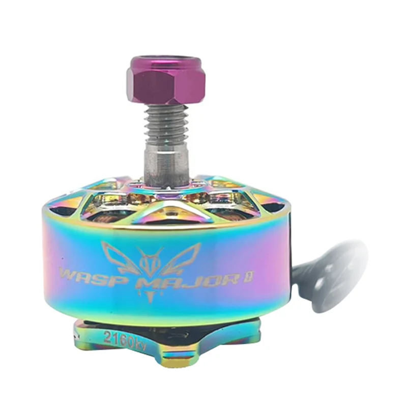

AA84 For Rcinpower Wasp Major V2 Champion Edition 2160KV Brushless Motor 5-6S For 5Inch FPV Racing Freestyle Multicopter