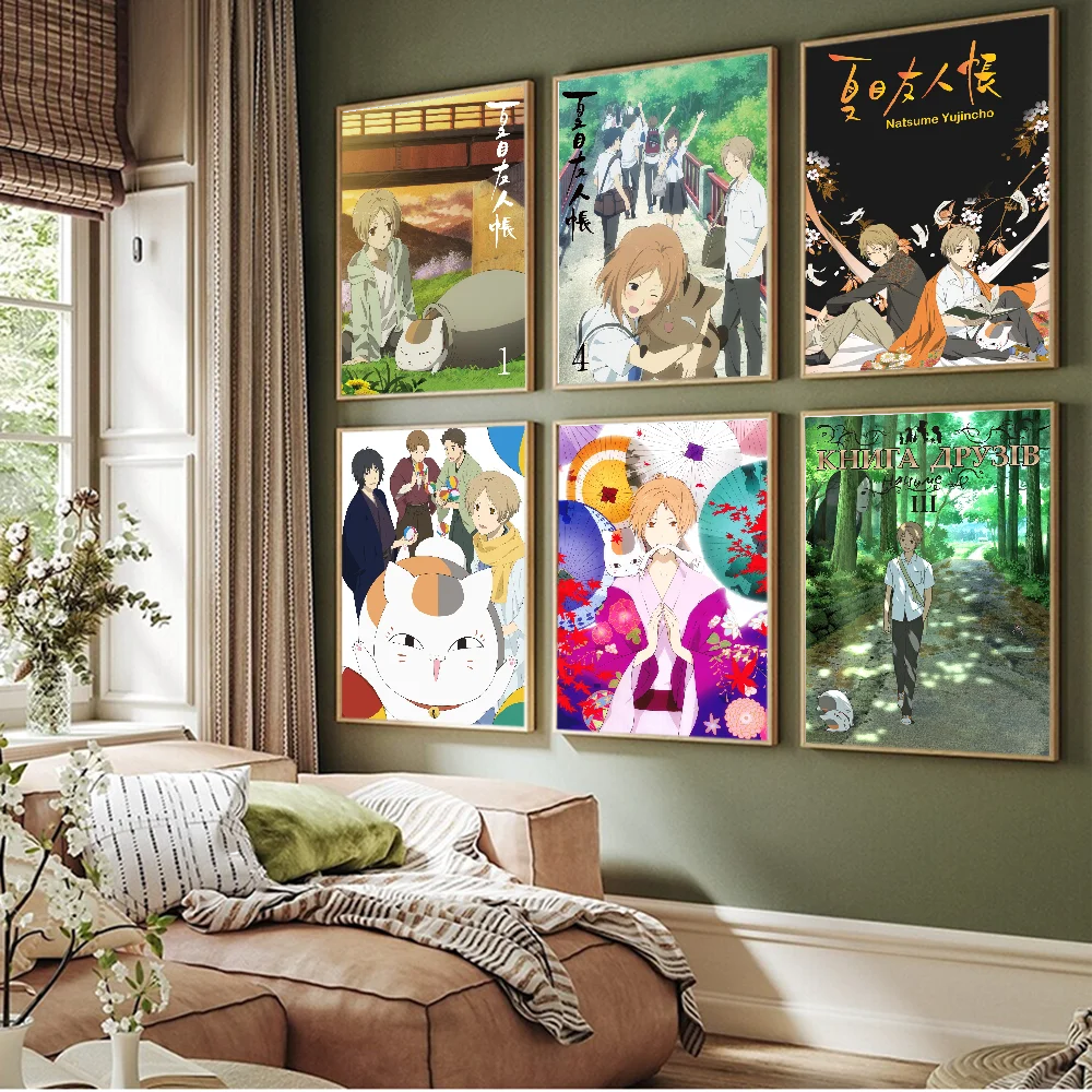 Natsume Yuujinchou Whitepaper Poster HD Quality Poster Wall Art Painting Study Room Wall Decor