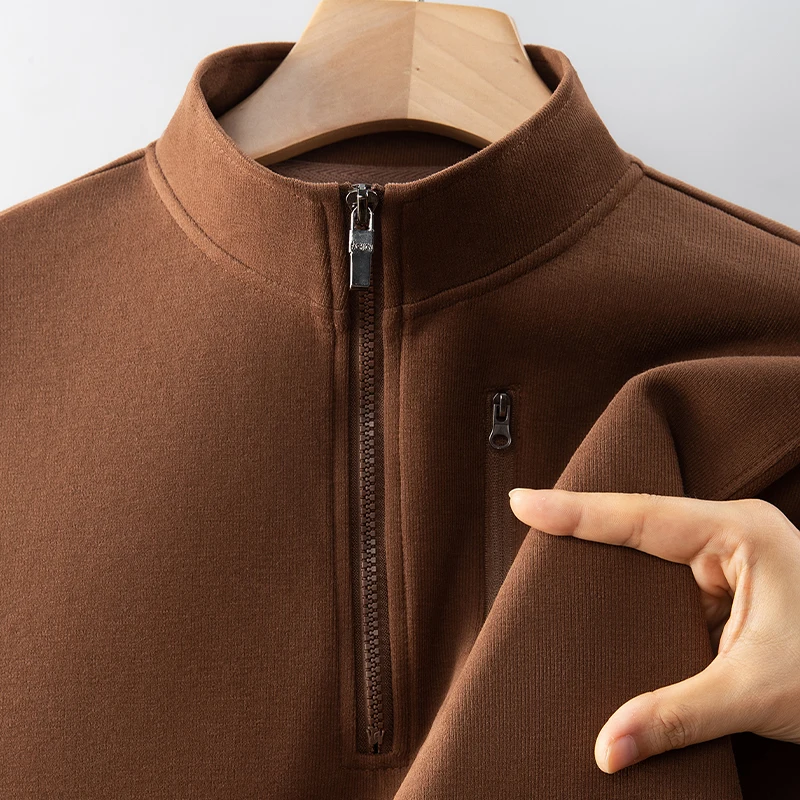 الوقوف طوق طوق سستة البلوز شعار مطبوع مخصص الرجال والنساء ملابس خارجية شخصية التطريز فريق موحد #2