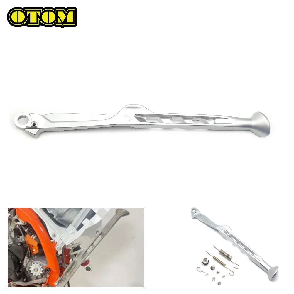 Motorcycle For KTM HUSQVARNA GASGAS Kickstand Side Stand Support Bracket Aluminum Parking Lever XCF EXCF FE TE ECF EXF 2023-2024