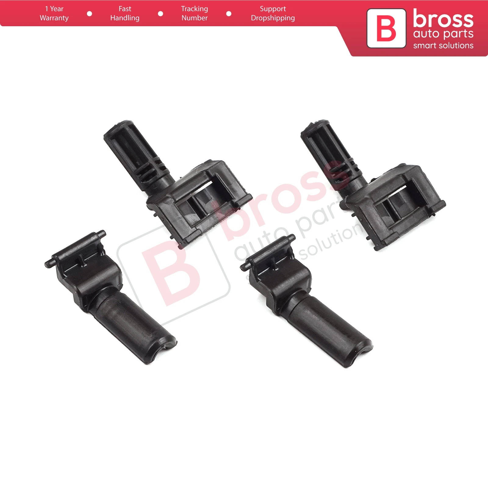 BSR663-Clips de bras coulissant pour Mercedes Classe E W212 S212 GL GLS X166 GLE ML W166, guide de toit ouvrant