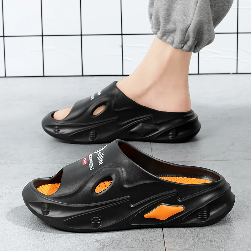 Kapcie damskie i męskie na letnie oddychające sandały sklepienie łukowe Slip On kryty sandały na zewnątrz unisex rozmiar 36-45