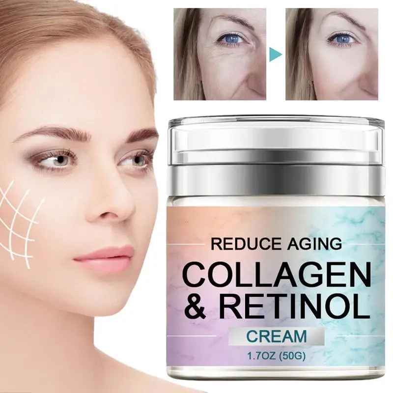 Lifting Firming Cream Collagen Wrinkle Remover Face Cream Face & Neck Wrinkles Firming Moisturizing Skin Hydrating Lifting Cream image 2