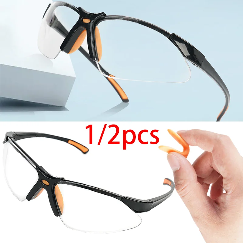 

1/2pcs Riding Goggles Clear Eye Sand Prevention High Quality Windproof Safety Glasses Work Laboratory Glasses Moto Accessories