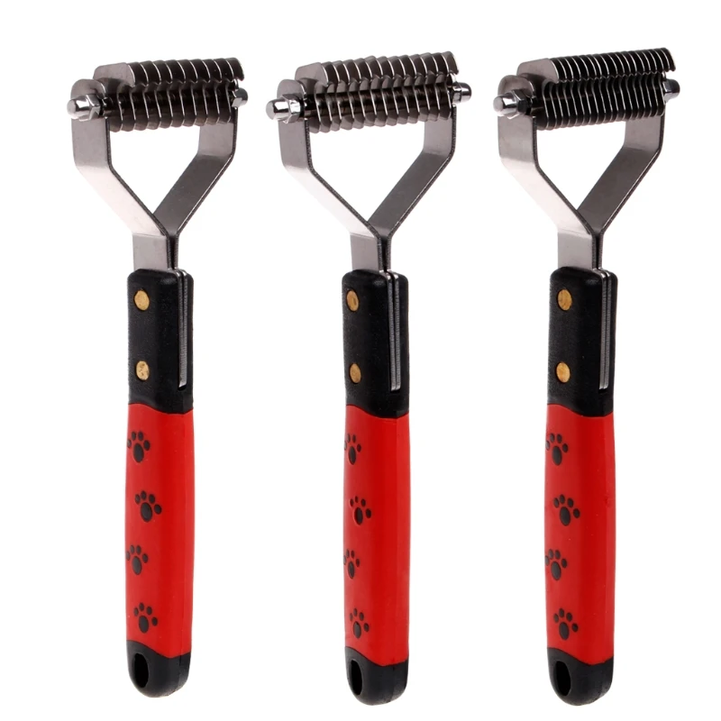 Professional Deshedding Brush Easily Remove Dead Skin Avoiding Hair Flying