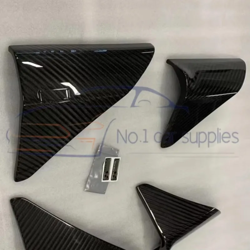 

ForPremium Material GLC63S Carbon Fiber Side Skirt For Mercedes AMG Car Bumper