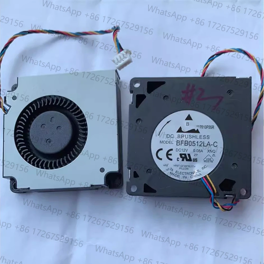 for delta BFB0512LA-C DC12V 0.08A PWM Side blowing blower 5CM 5010 cooling fan