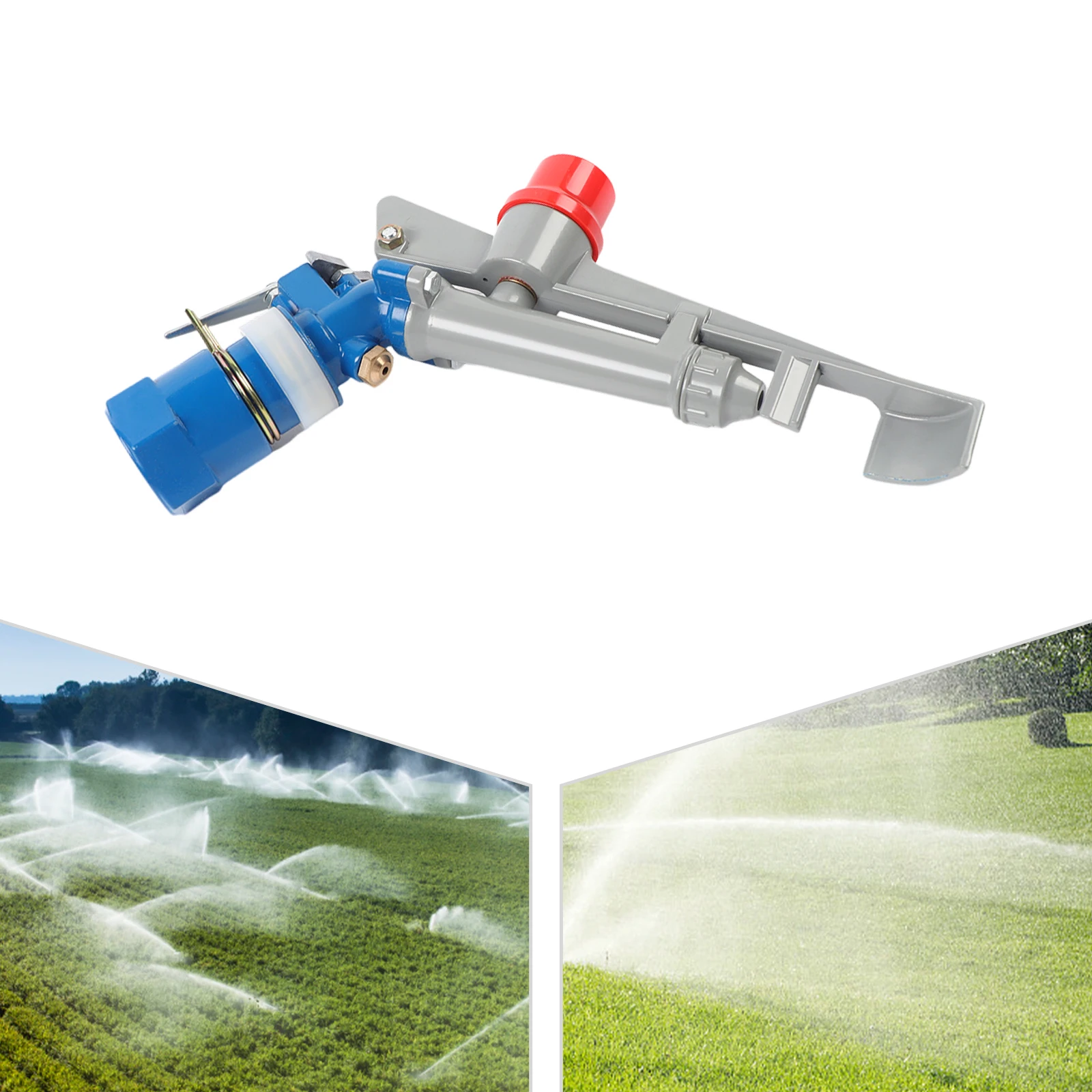 1.31 Inch 360° Adjustable Irrigation Spraying Gun Garden Sprinkler Tool