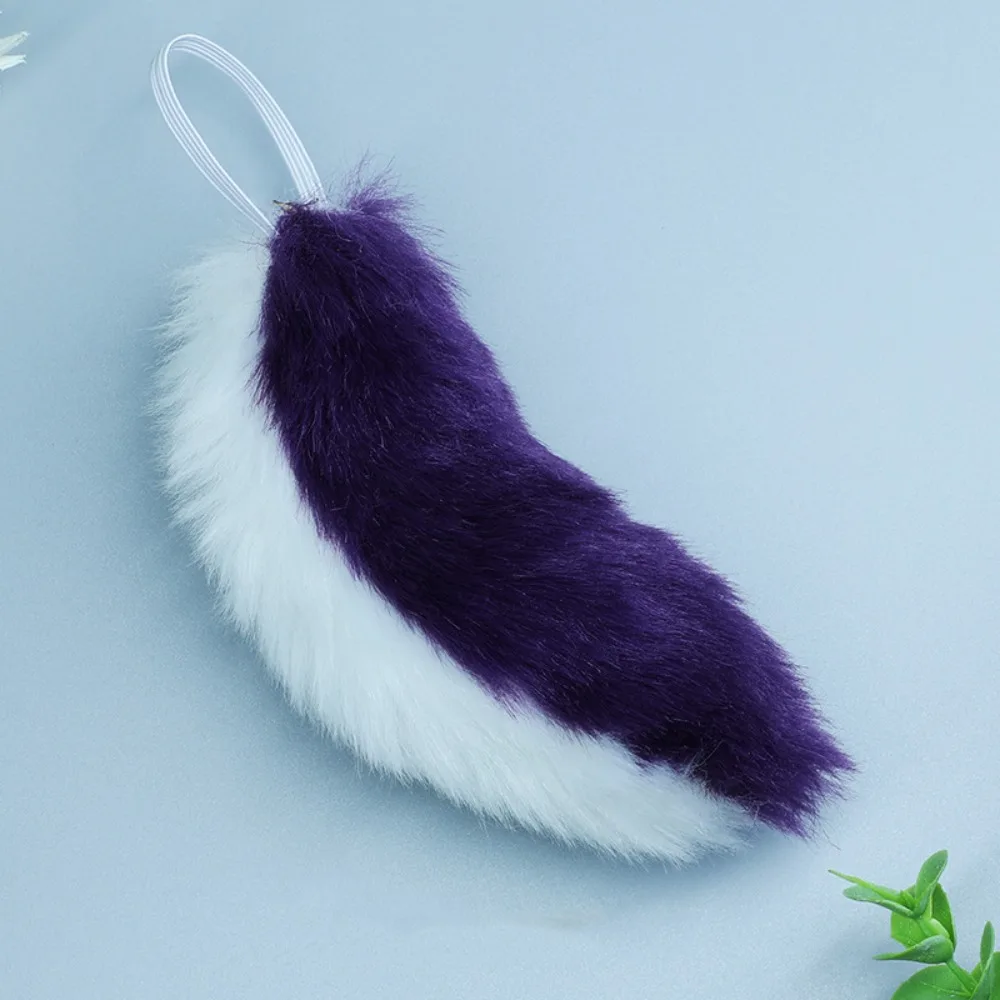 Headwear 20cm boneca de pelúcia headwear orelha preto branco caudas ídolo boneca headwear orelha de gato orelhas de lobo macio headwear para boneca de algodão